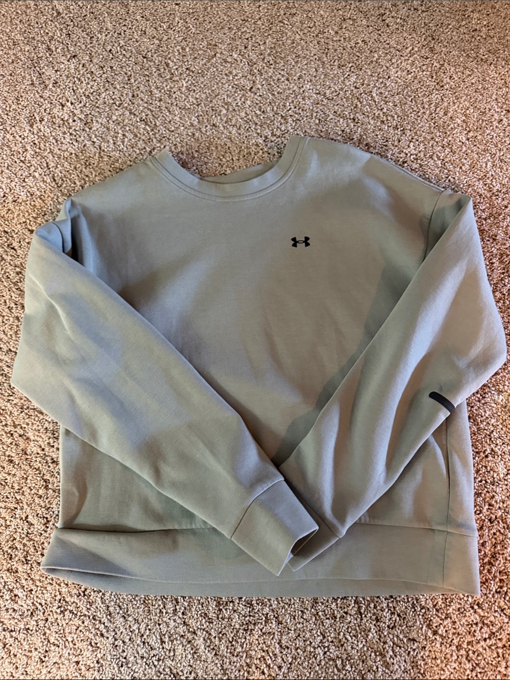 Under Armour Light Gray Heather Crewneck Sweatshirt